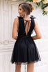 'Vania' Sleeveless Mesh Dress - Celes Fashion